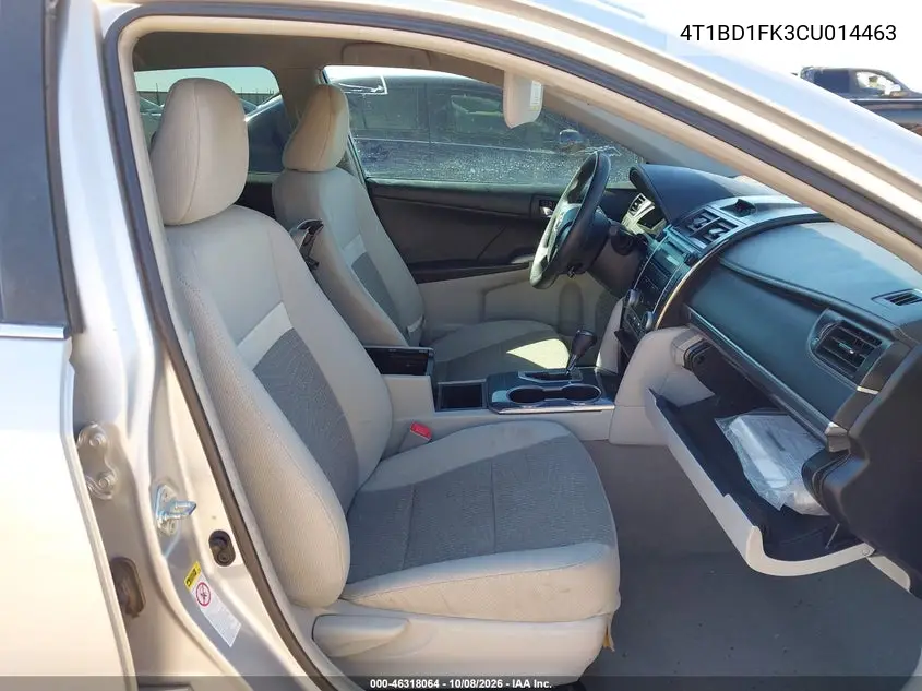 2012 TOYOTA CAMRY VIN 4T1BD1FK3CU014463 — фото 5