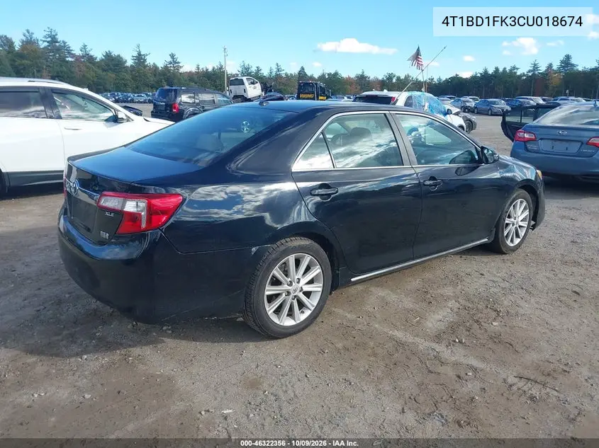 2012 TOYOTA CAMRY VIN 4T1BD1FK3CU018674 — фото 4