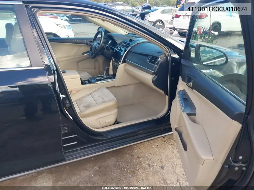 2012 TOYOTA CAMRY VIN 4T1BD1FK3CU018674 — фото 5