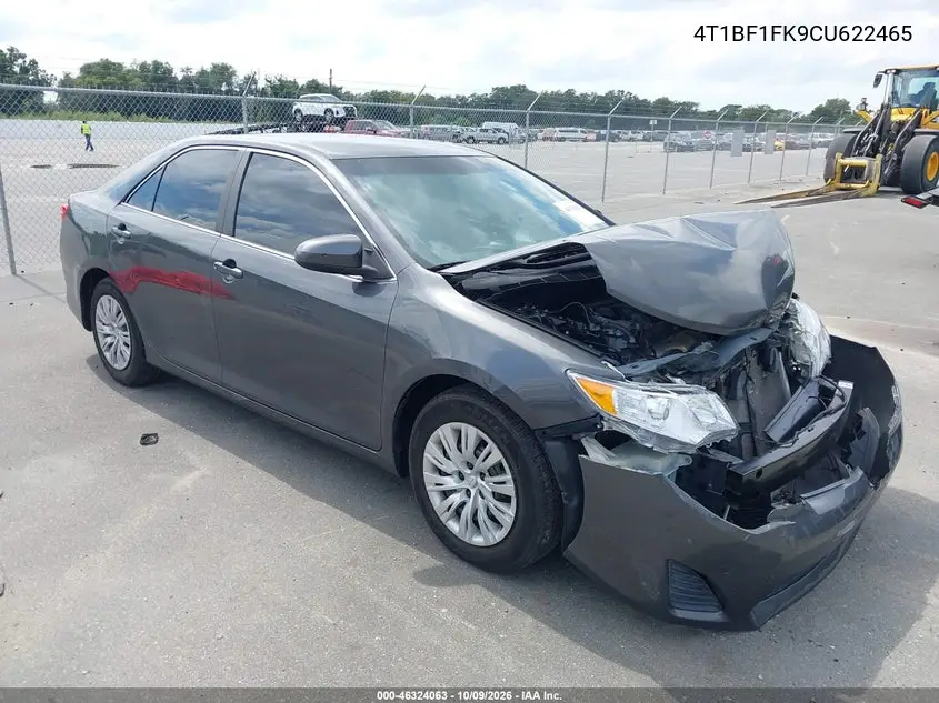 TOYOTA CAMRY 2012, VIN 4T1BF1FK9CU622465