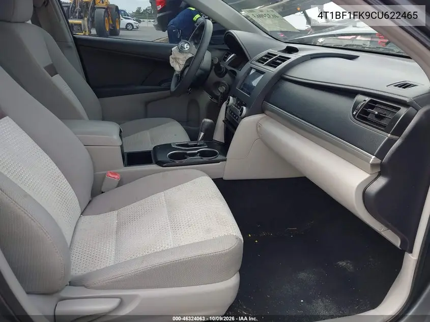 2012 TOYOTA CAMRY VIN 4T1BF1FK9CU622465 — фото 5