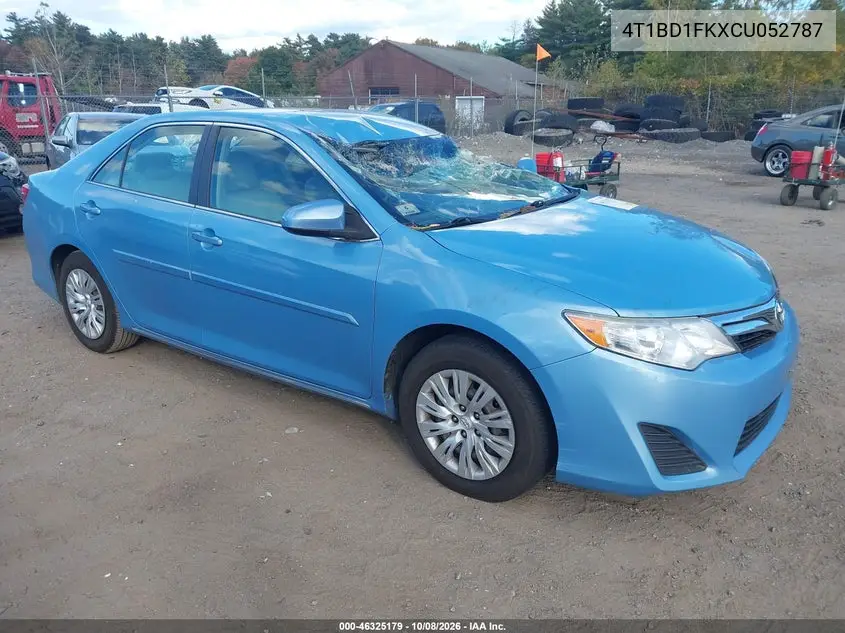 TOYOTA CAMRY 2012, VIN 4T1BD1FKXCU052787