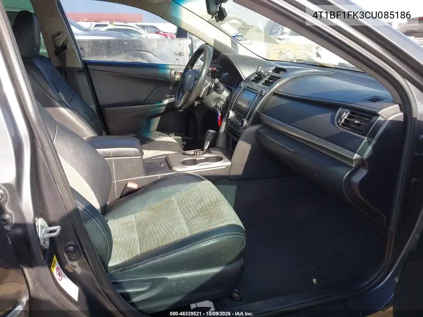 2012 TOYOTA CAMRY VIN 4T1BF1FK3CU085186 — фото 5