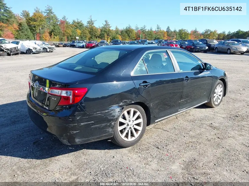 2012 TOYOTA CAMRY VIN 4T1BF1FK6CU635142 — фото 4