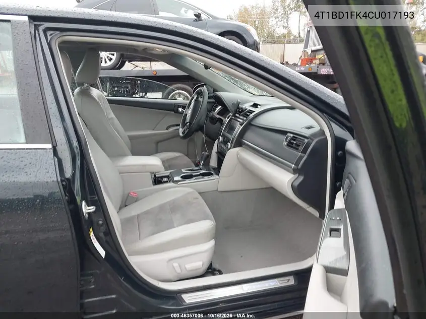 2012 TOYOTA CAMRY VIN 4T1BD1FK4CU017193 — фото 5