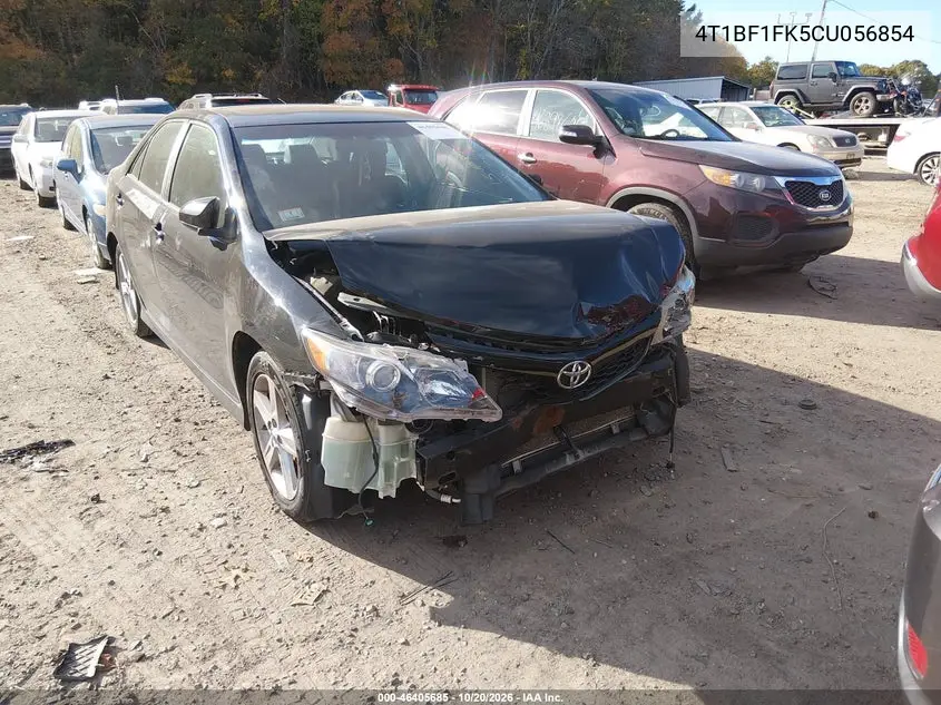 TOYOTA CAMRY 2012, VIN 4T1BF1FK5CU056854
