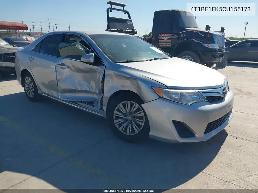 TOYOTA CAMRY 2012, VIN 4T1BF1FK5CU155173