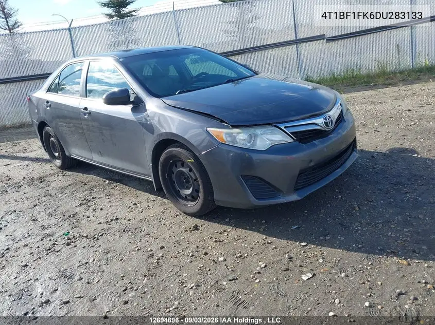 TOYOTA CAMRY 2013, VIN 4T1BF1FK6DU283133