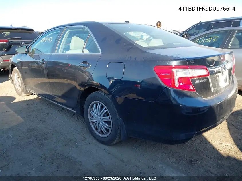 2013 TOYOTA CAMRY VIN 4T1BD1FK9DU076614 — фото 3