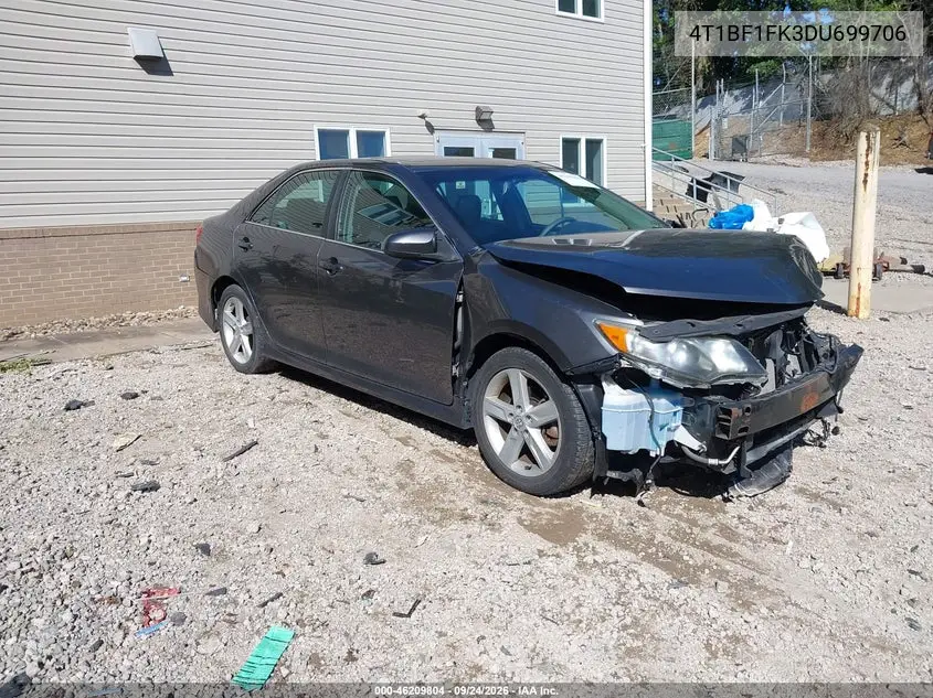 TOYOTA CAMRY 2013, VIN 4T1BF1FK3DU699706