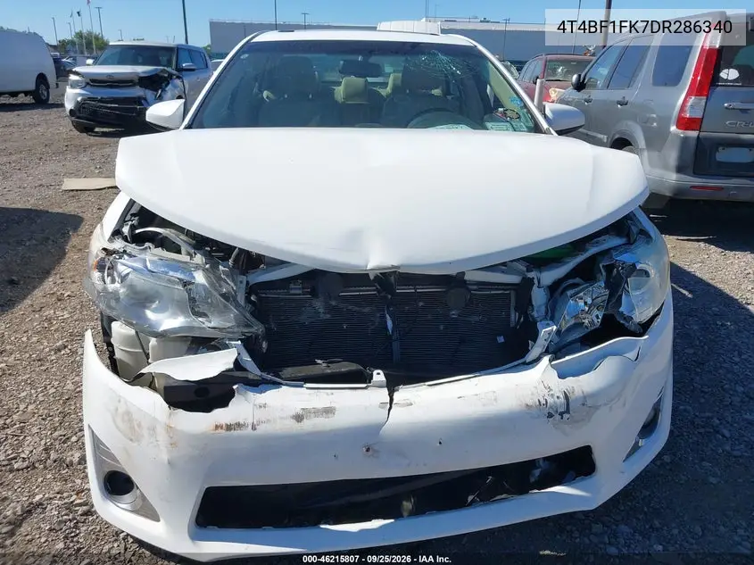 2013 TOYOTA CAMRY VIN 4T4BF1FK7DR286340 — фото 12