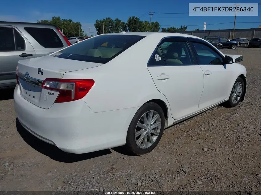 2013 TOYOTA CAMRY VIN 4T4BF1FK7DR286340 — фото 4