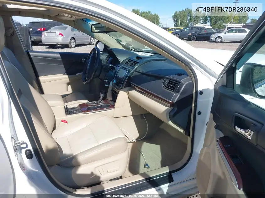2013 TOYOTA CAMRY VIN 4T4BF1FK7DR286340 — фото 5