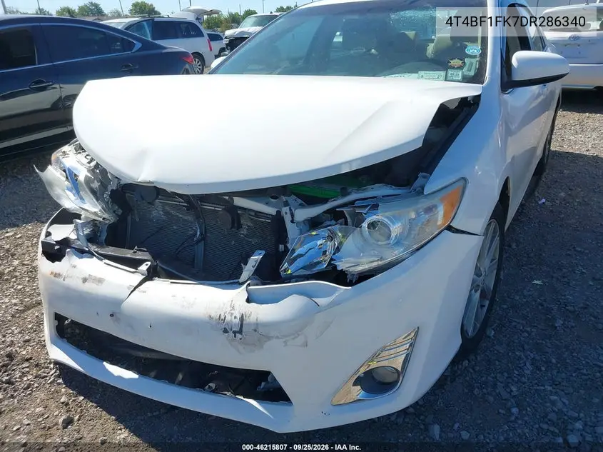 2013 TOYOTA CAMRY VIN 4T4BF1FK7DR286340 — фото 6
