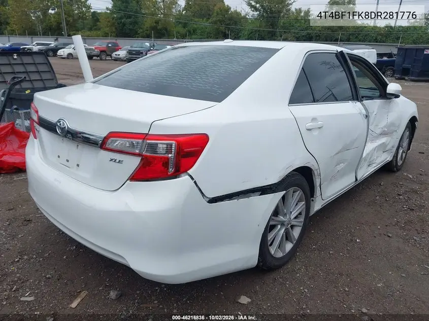 2013 TOYOTA CAMRY VIN 4T4BF1FK8DR281776 — фото 4