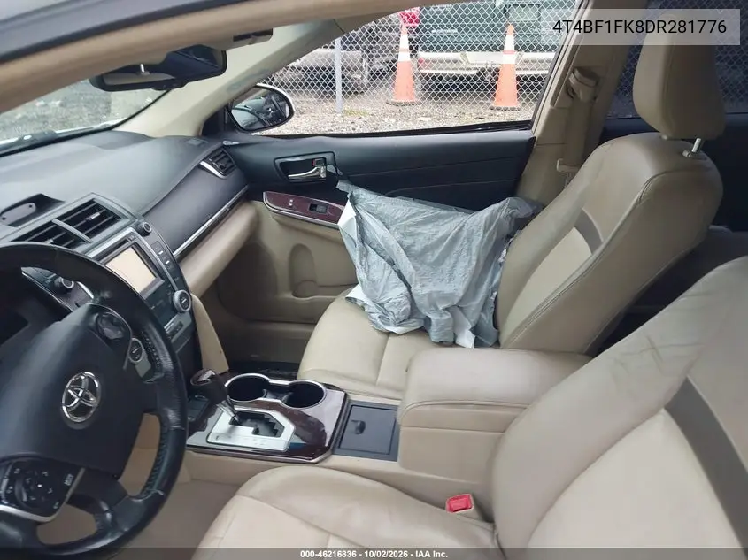 2013 TOYOTA CAMRY VIN 4T4BF1FK8DR281776 — фото 5