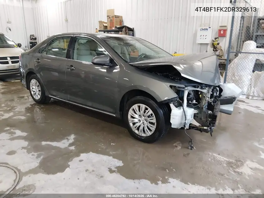 TOYOTA CAMRY 2013, VIN 4T4BF1FK2DR329613