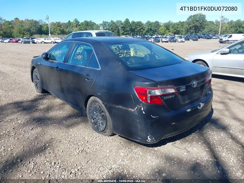 2013 TOYOTA CAMRY VIN 4T1BD1FK0DU072080 — фото 3