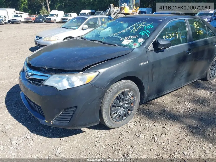 2013 TOYOTA CAMRY VIN 4T1BD1FK0DU072080 — фото 6