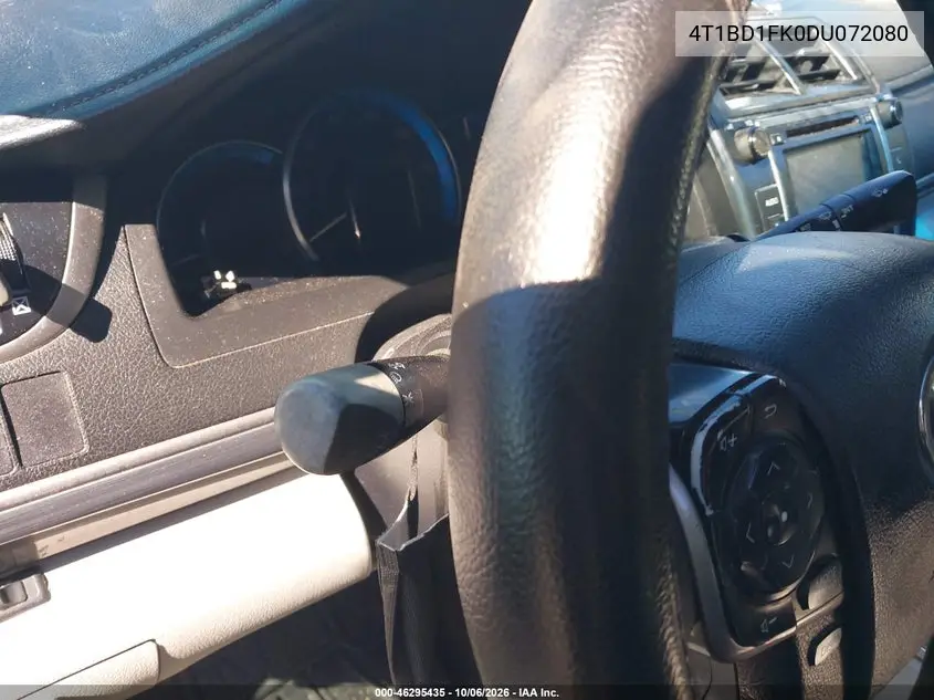 2013 TOYOTA CAMRY VIN 4T1BD1FK0DU072080 — фото 7