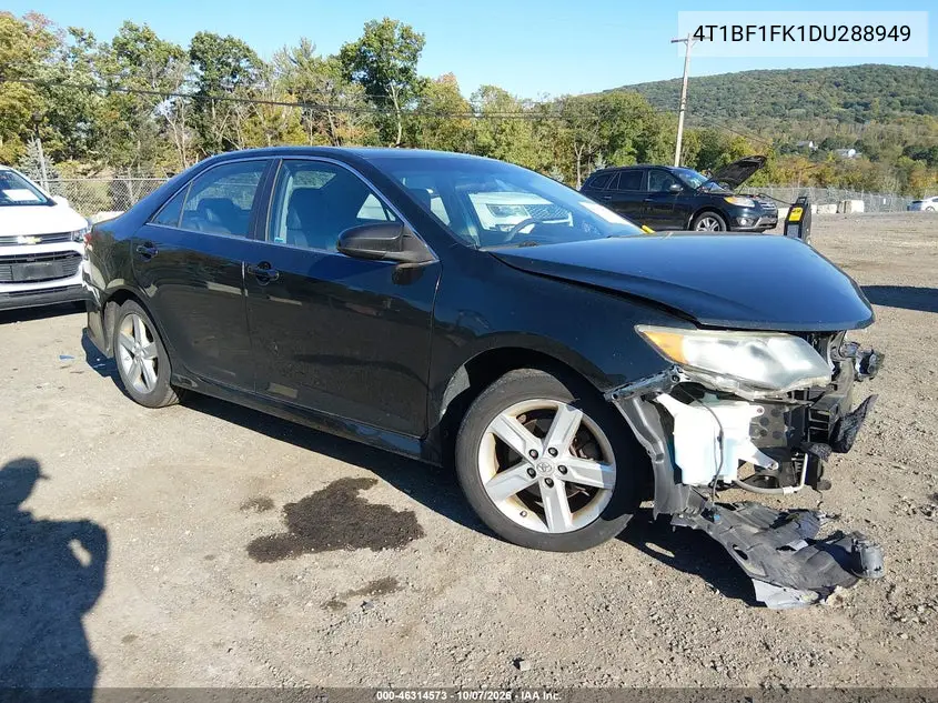 TOYOTA CAMRY 2013, VIN 4T1BF1FK1DU288949