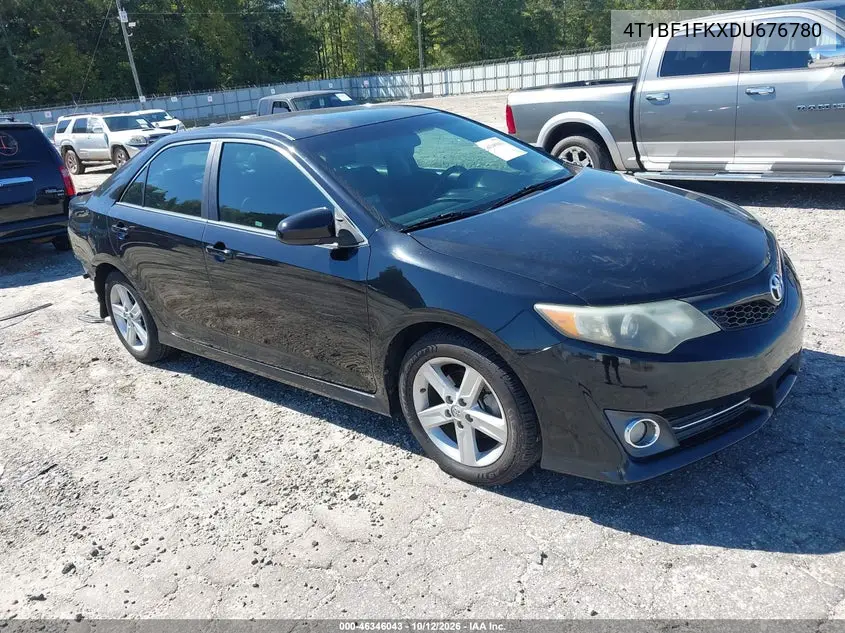 TOYOTA CAMRY 2013, VIN 4T1BF1FKXDU676780