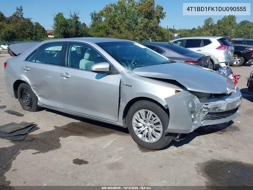 TOYOTA CAMRY 2013, VIN 4T1BD1FK1DU090555