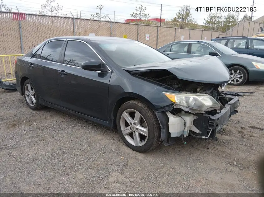 TOYOTA CAMRY 2013, VIN 4T1BF1FK6DU222185