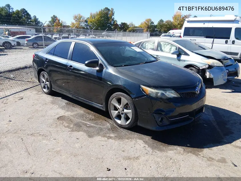 TOYOTA CAMRY 2013, VIN 4T1BF1FK6DU689476