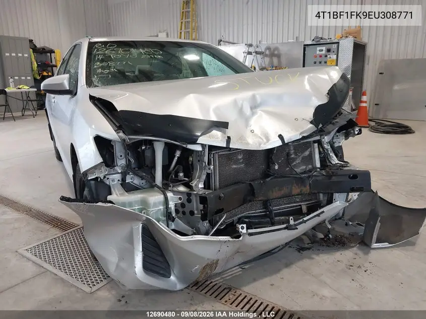 TOYOTA CAMRY 2014, VIN 4T1BF1FK9EU308771