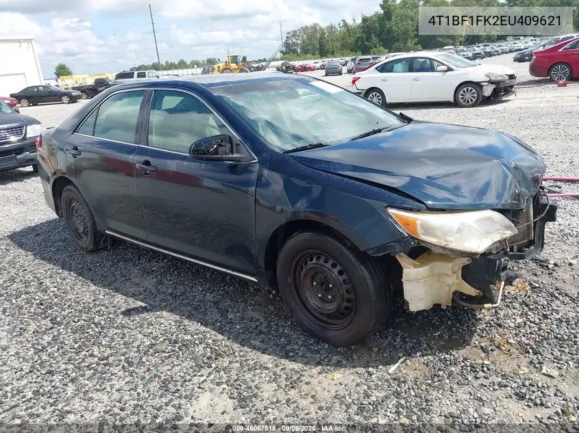 2014 TOYOTA CAMRY VIN 4T1BF1FK2EU409621 — фото 2