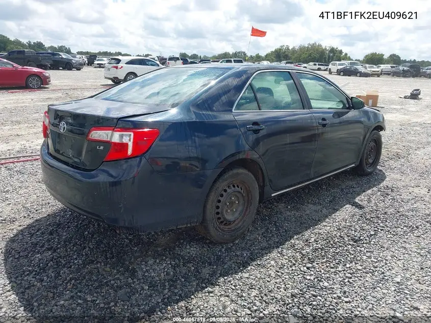 2014 TOYOTA CAMRY VIN 4T1BF1FK2EU409621 — фото 4