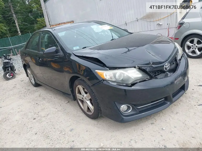 TOYOTA CAMRY 2014, VIN 4T1BF1FK7EU368676