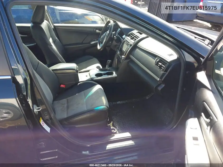 2014 TOYOTA CAMRY VIN 4T1BF1FK7EU815975 — фото 5