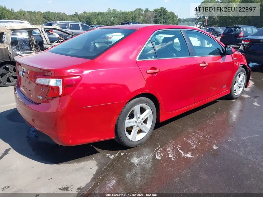 2014 TOYOTA CAMRY VIN 4T1BD1FK2EU122897 — фото 4