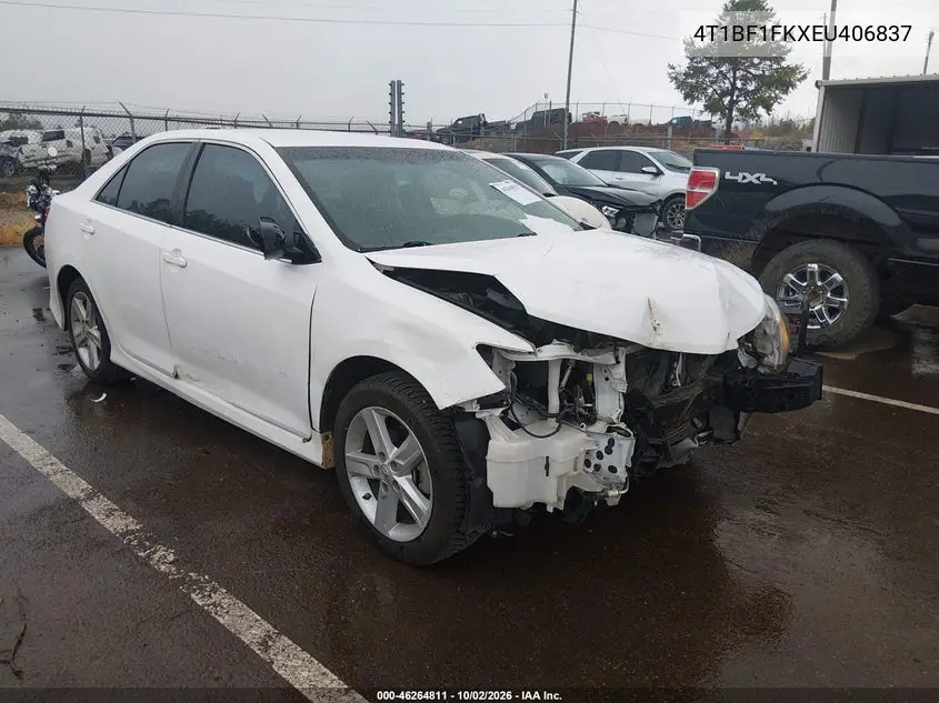 TOYOTA CAMRY 2014, VIN 4T1BF1FKXEU406837