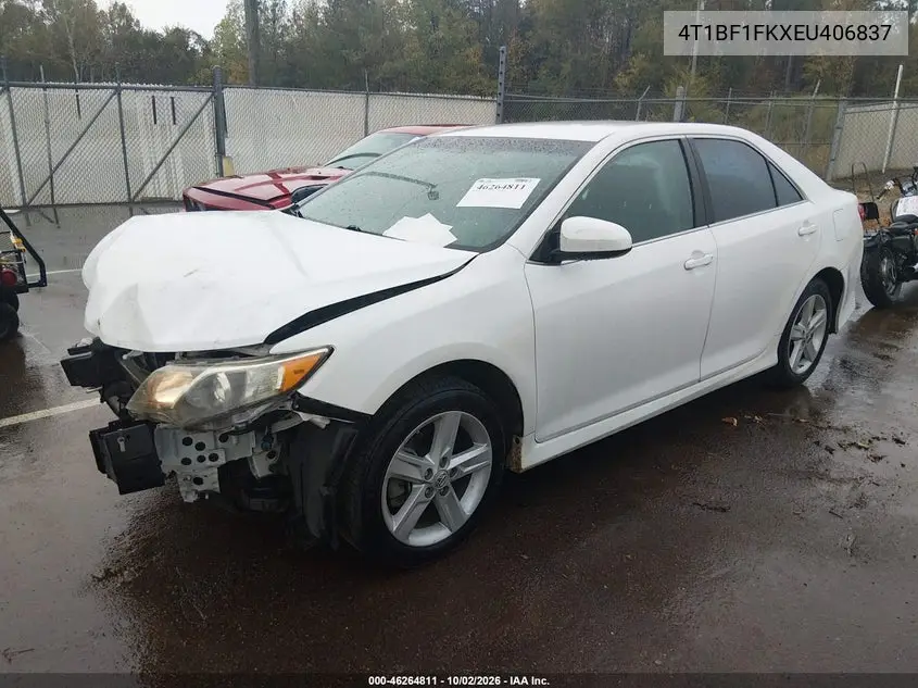 2014 TOYOTA CAMRY VIN 4T1BF1FKXEU406837 — фото 2