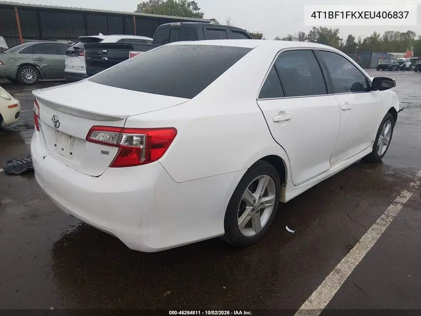 2014 TOYOTA CAMRY VIN 4T1BF1FKXEU406837 — фото 4