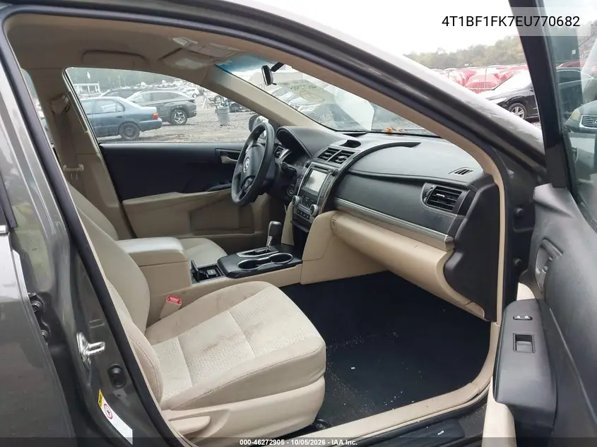 2014 TOYOTA CAMRY VIN 4T1BF1FK7EU770682 — фото 5