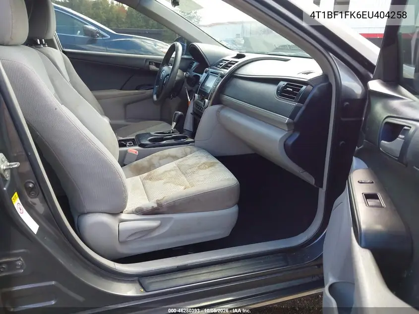 2014 TOYOTA CAMRY VIN 4T1BF1FK6EU404258 — фото 5