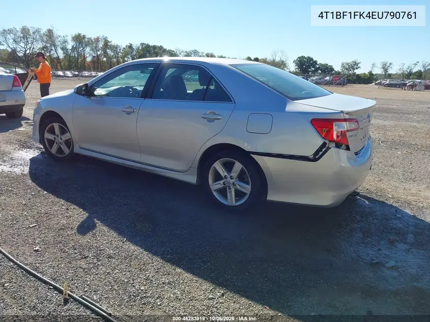 2014 TOYOTA CAMRY VIN 4T1BF1FK4EU790761 — фото 3