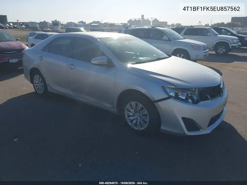 TOYOTA CAMRY 2014, VIN 4T1BF1FK5EU857562