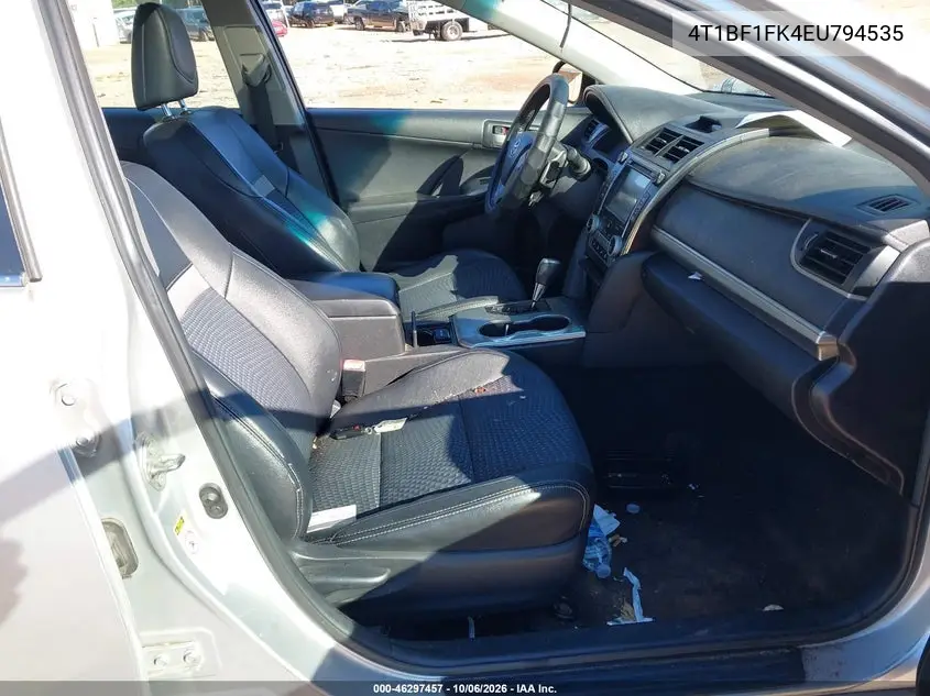 2014 TOYOTA CAMRY VIN 4T1BF1FK4EU794535 — фото 5