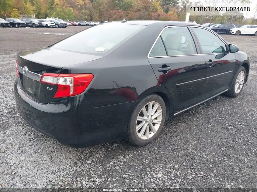 2014 TOYOTA CAMRY VIN 4T1BK1FKXEU024688 — фото 4