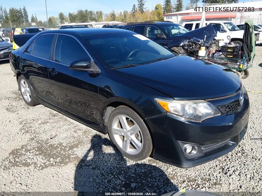 TOYOTA CAMRY 2014, VIN 4T1BF1FK5EU757283
