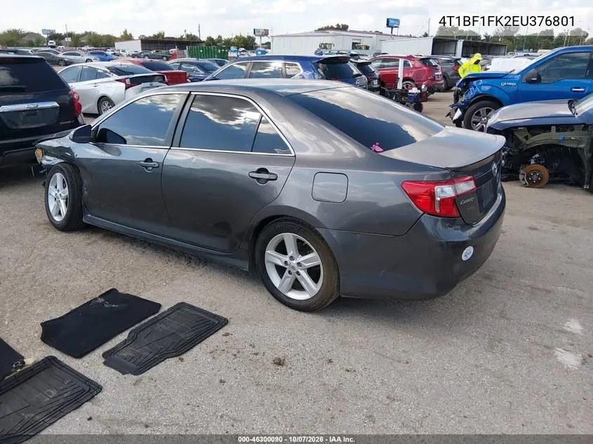 2014 TOYOTA CAMRY VIN 4T1BF1FK2EU376801 — фото 3
