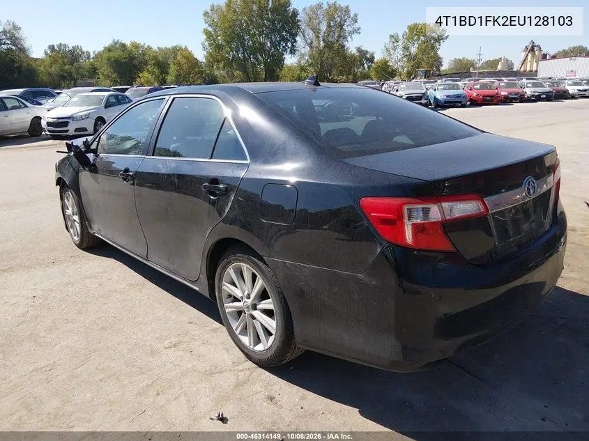 2014 TOYOTA CAMRY VIN 4T1BD1FK2EU128103 — фото 3
