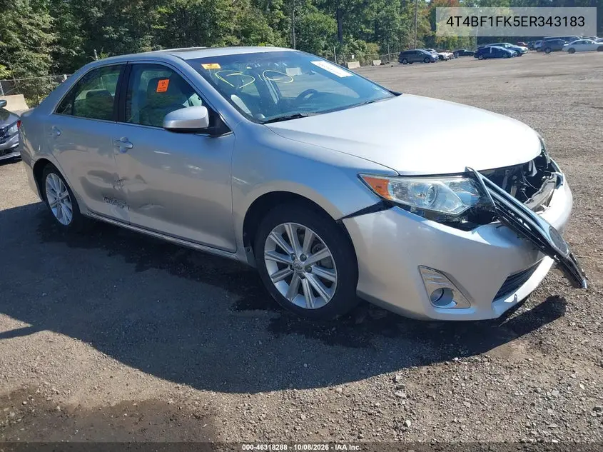TOYOTA CAMRY 2014, VIN 4T4BF1FK5ER343183