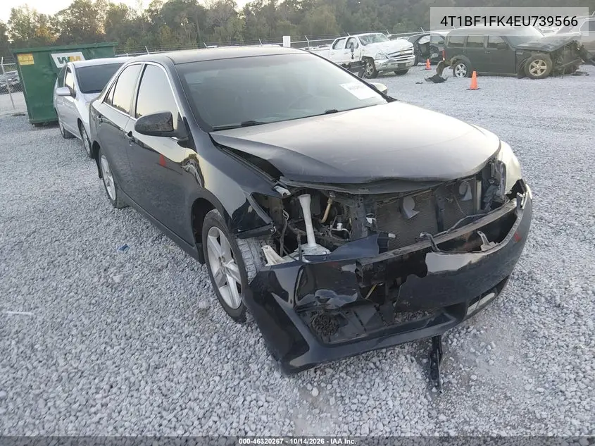 TOYOTA CAMRY 2014, VIN 4T1BF1FK4EU739566