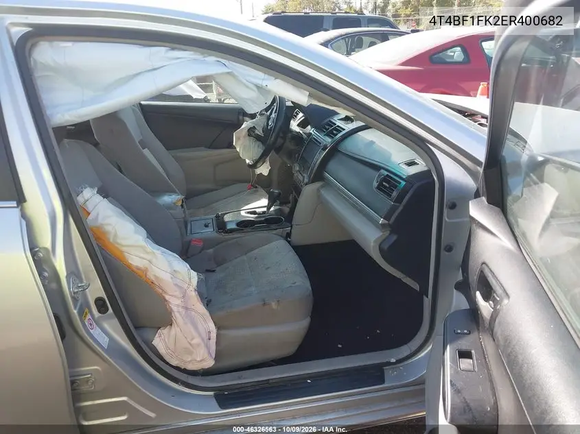 2014 TOYOTA CAMRY VIN 4T4BF1FK2ER400682 — фото 5